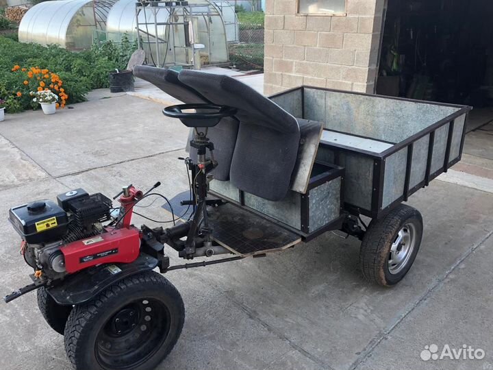 Прицеп для мотоблока самодельный