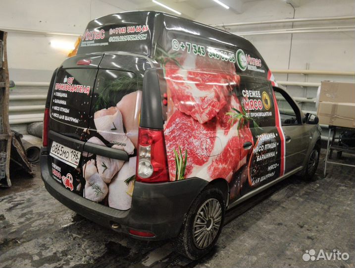 Оклейка автомобиля в пленку / Бронепленка