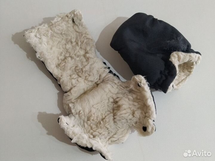 Варежки (муфта) зимние для коляски