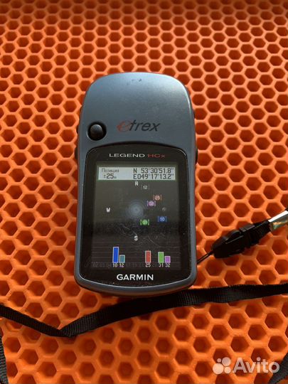 Навигатор Garmin Etrex legend HCx (С картами)
