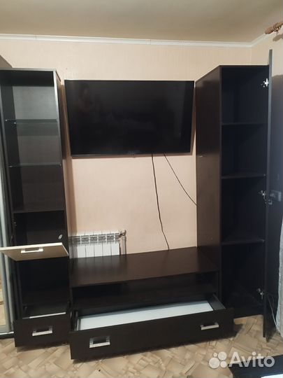 Стенка горка со шкафом в гостинную бу