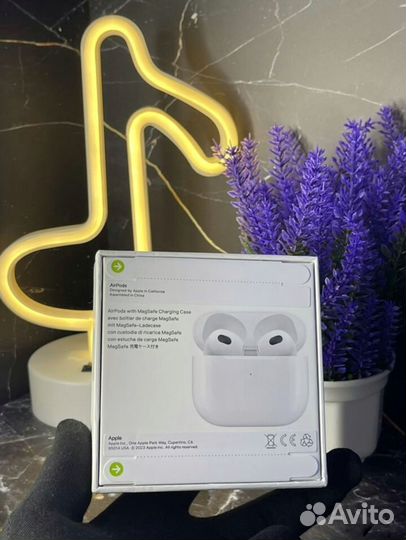 AirPods 3 2023 «iOS 17/Android» + 300 отзывов