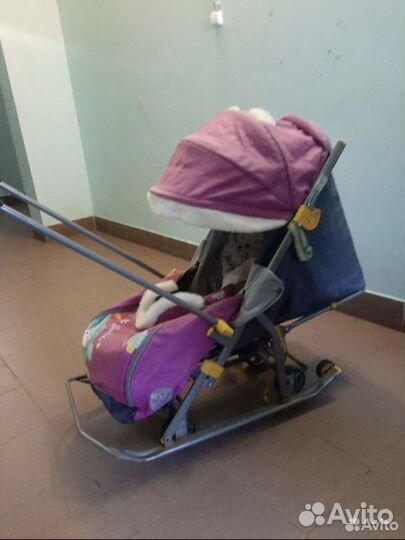 Санки коляска ника 7 2