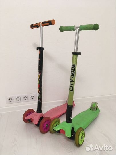 Самокат детский трехколесный