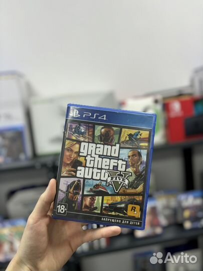 Игры PS4. GTA 5, UFC