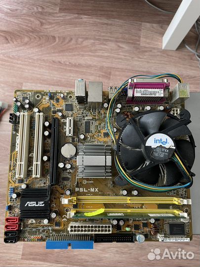 Материнская плата asus P5L-MX