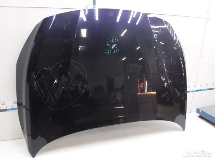 Капот Volvo S60
