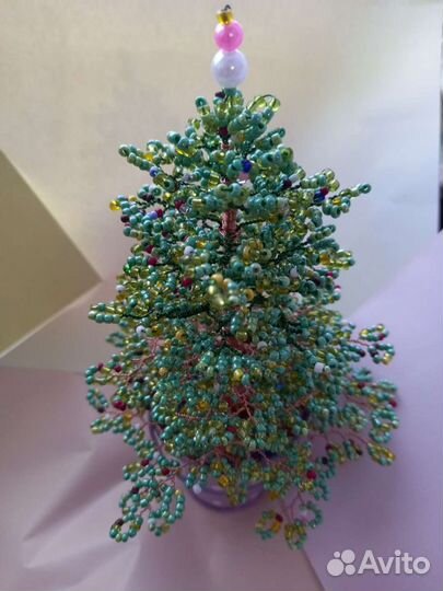 Ёлки из бисера