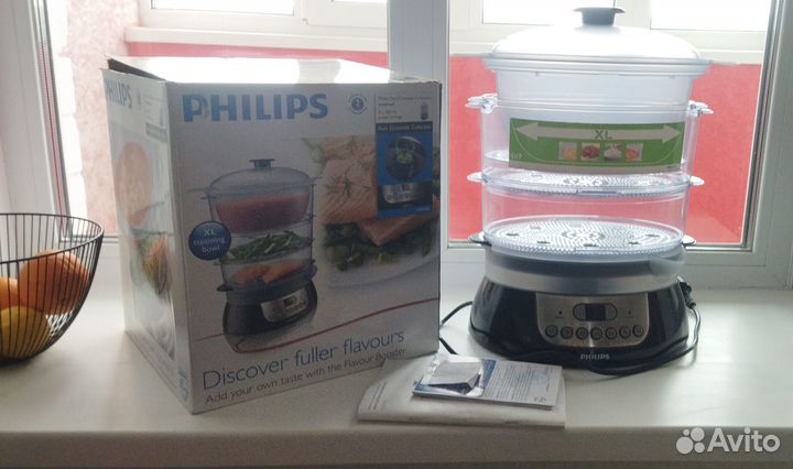 Пароварка philips
