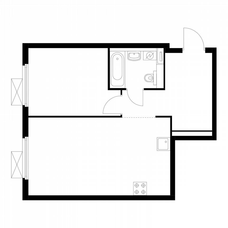 1-к. квартира, 47,5 м², 11/28 эт.