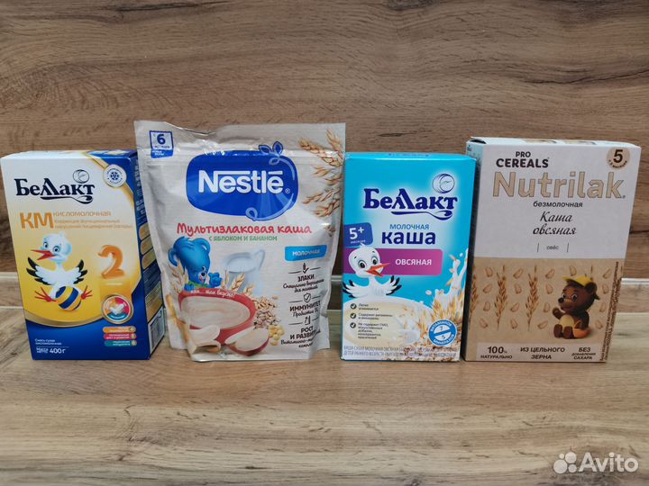 Детская смесь и каши