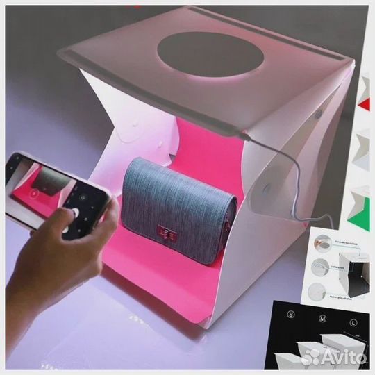 Лайтбокс для предметной съемки 30см