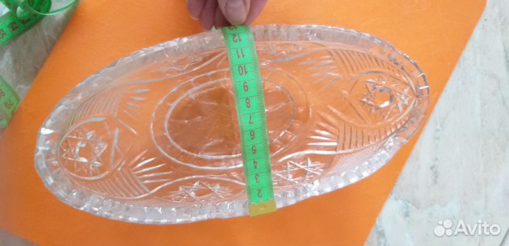 Хрустальная ваза (салатник)