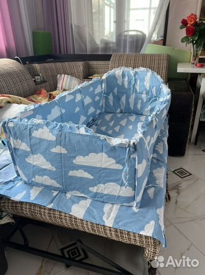 Бортики в детскую кроватку