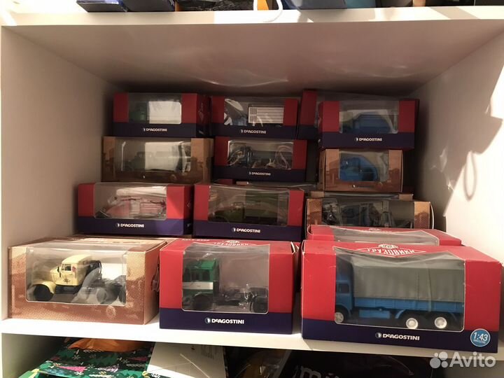 Коллекция deagostini автолегенды грузовики
