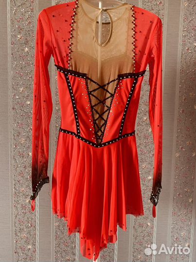 Платье для фигурного катания 146-158