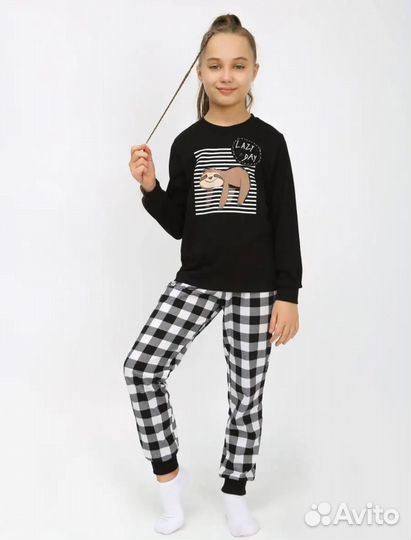 Family look пижамы прокат фэмили лук 6шт