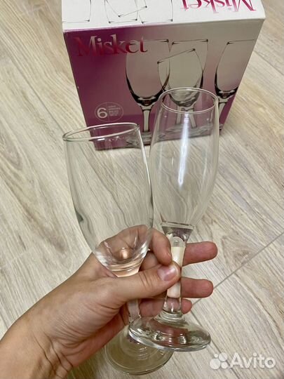 Набор бокалов для шампанского