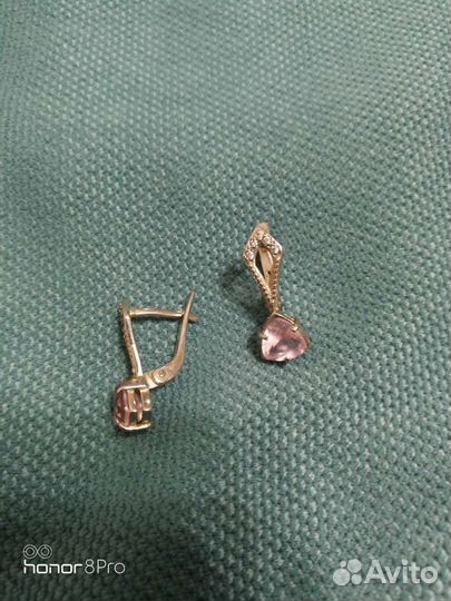 Серебряные серьги