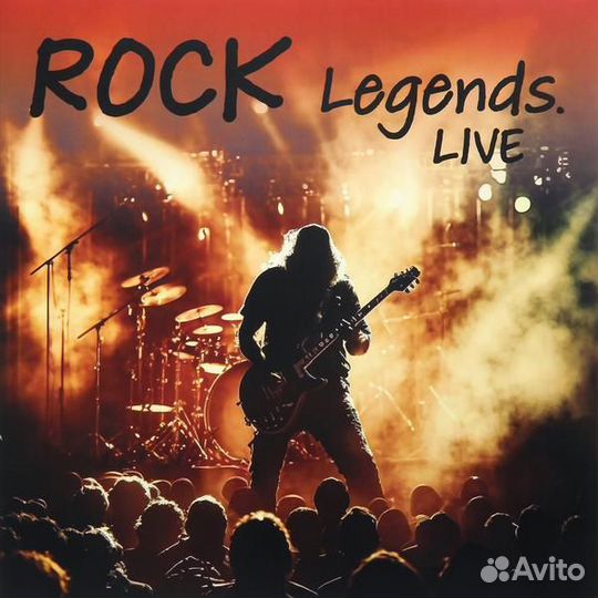 Rock legends. live (various artists, limited, 180