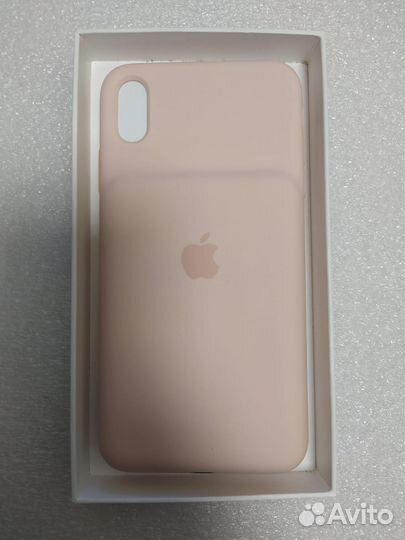Чехол Apple Smart Battery для iPhone XS Max, «розо