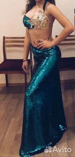 Костюм для восточного танца двойной