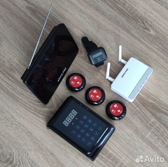 Кнопка вызова медперсонала, персонала, врача, часы