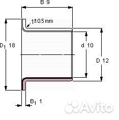 Втулка актуатора сцепления