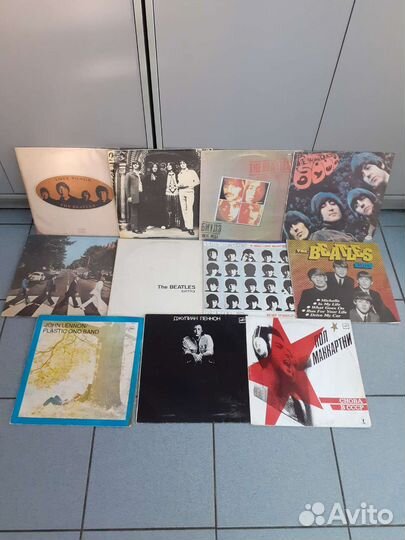 Пластинки beatles