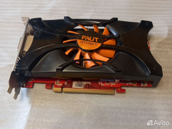 Видеокарта palit geforce gtx 560 ti