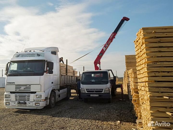 Доска обрезная, сорт 1, т/у