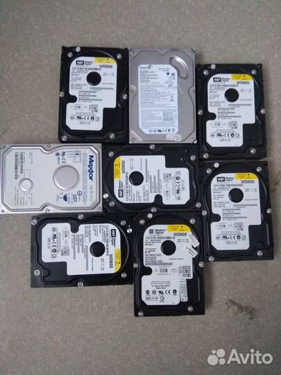 Жесткие диски SATA IDE