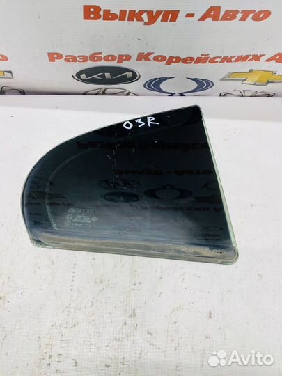 Форточка задняя правая renault fluence