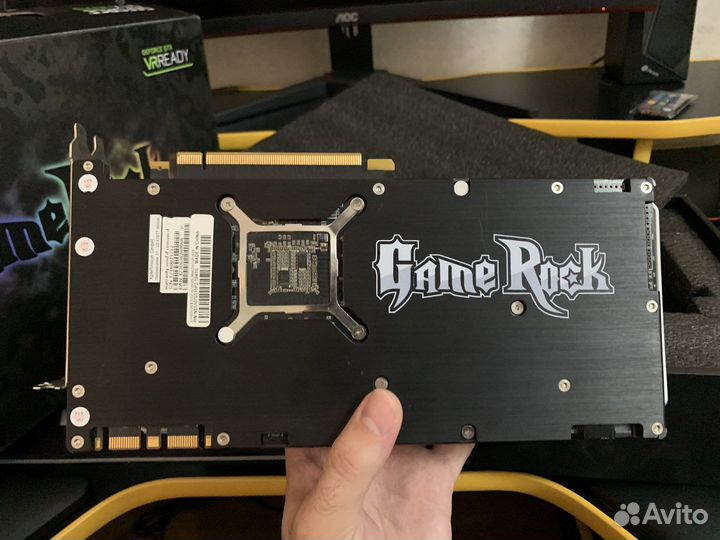 Видеокарта GTX 1070 8gb GameRock