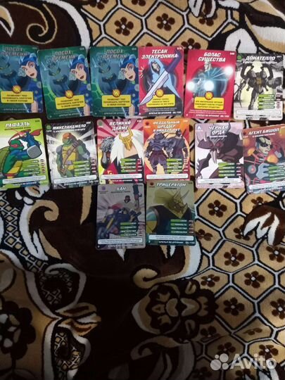 Черепашки ниндзя карточки братья по оружию