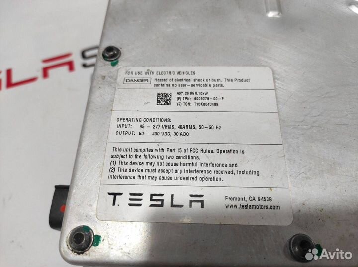 Блок чарджера Tesla Model S 2013 6009278-00-F