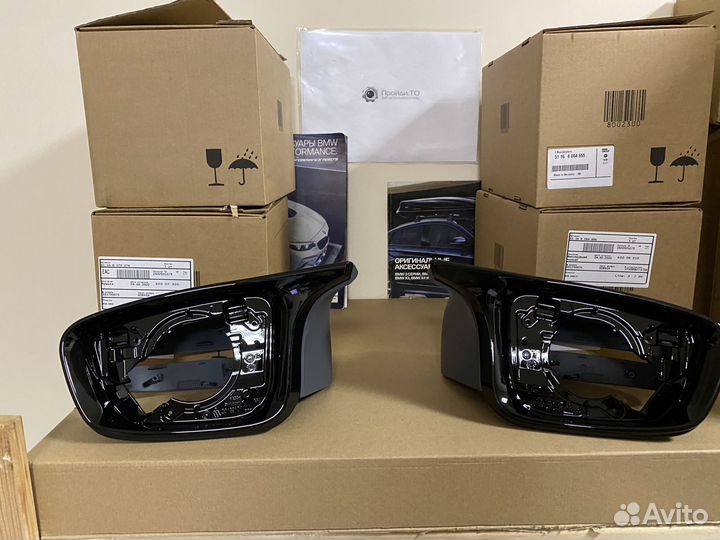 Накладки на зеркала М стиль BMW 5 G30 8 G15 G16