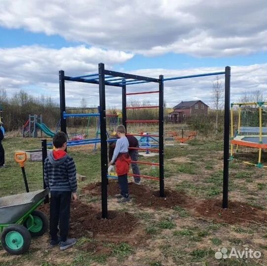 Воркаут площадка w10 уличная