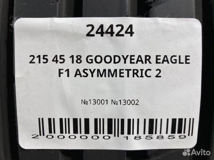 Goodyear Eagle F1 Asymmetric 2 215/45 R18 94Y