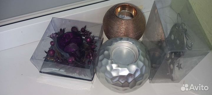 Подсвечник 4 штуки