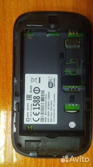Wifi роутер 4g модем МТС 831FT