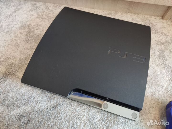 Прошитая PS3 Slim 320Gb+куча игр