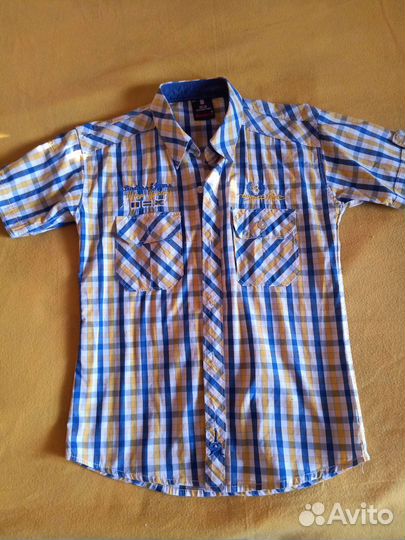 Детские рубашки из хлопка