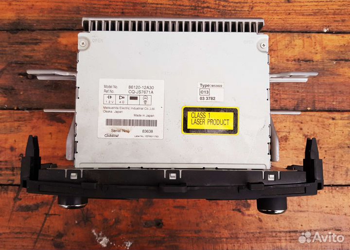 Штатная магнитола Тойота Королла