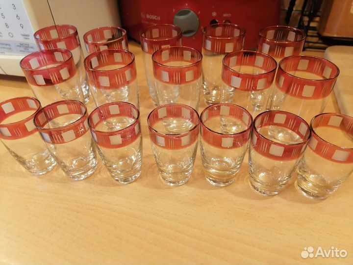 Набор рюмок 50 и 100мл