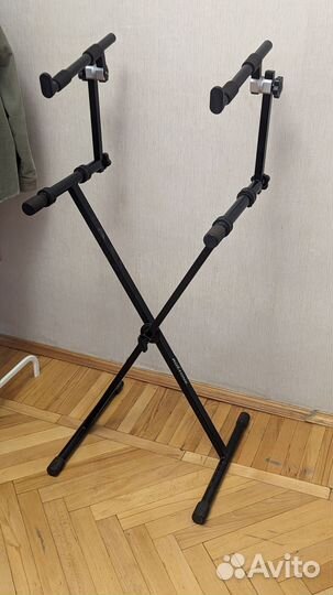 Стойка для синтезатора двухярусная