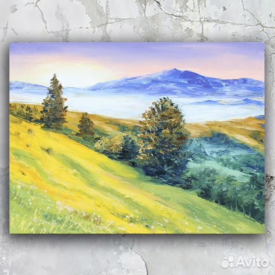 Картина маслом пейзаж 