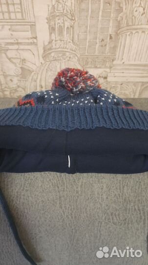 Шапочка для мальчика 44 46