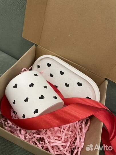 Подарочный набор из гипсовых изделий