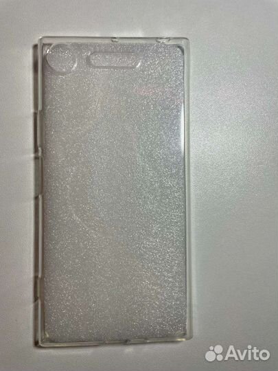 Чехол силиконовый Sony Xperia XZ1 (прозрачный)